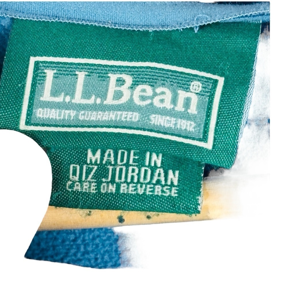 EUC L.L.Bean Full-Zip Fleece Jacket – Men’s Sz M (Blue) - Picture 7 of 10